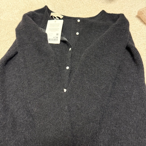 Sezane Gaspard Cardigan Black - Size S - Picture 3 of 5